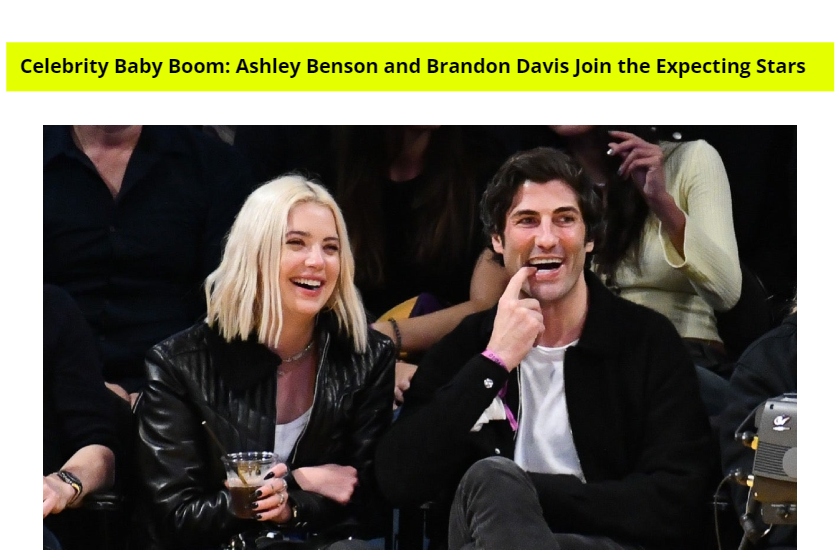 Ashley Benson and Brandon Davis